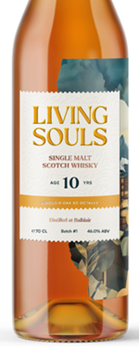 Balblair 10 Years Old Living Souls 0.70 ltr 46%