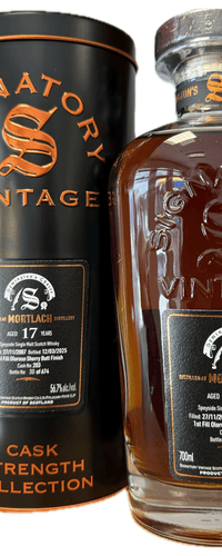 Mortlach 17 Years Old 2007 Signatory Symington's Choice Cask 203 0,70 ltr 56,7%