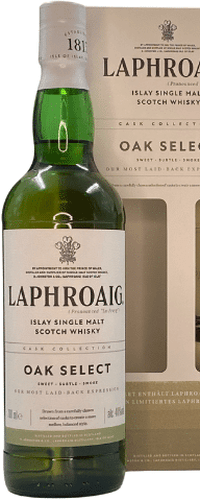 Laphroaig Oak Select Met Glas 0,70 ltr 40%