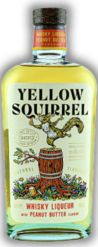 Yellow Squirrel Peanut Butter Whisky Liqueur 0,50 ltr 30%