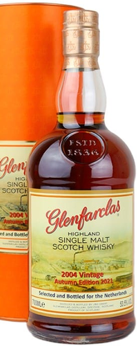 Glenfarclas 2004 Vintage for The Netherlands 0,70 ltr 53,5%
