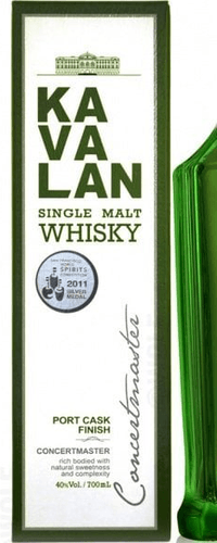 Kavalan Port Cask Finish Concertmaster 0,70 ltr 40%