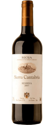 Viñedos y Bodegas Sierra Cantabria Sierra Cantabria Reserva 2016