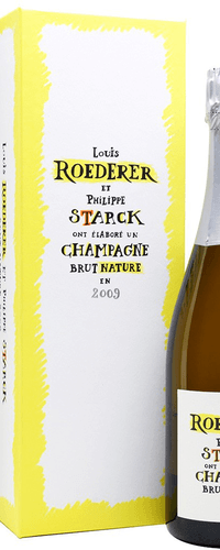 Champagne, Brut Nature, Louis Roederer, Philippe Starck, Collection Item, France, 2009