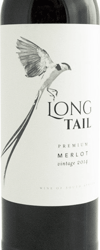 Merlot, Premium, Long Tail, Wellington, South Africa, 2015