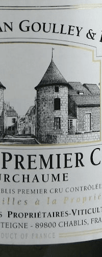 Chablis 1er Cru Fourchaume, Jean Goulley 2018
