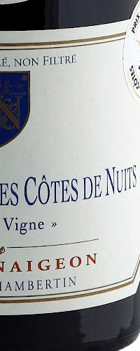 Hautes Côtes de Nuits, Pierre Naigeon 2018