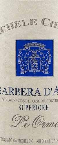 Le Orme’ Barbera d’Asti Superiore DOC, Chiarlo 2018