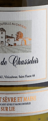 Muscadet de Sèvre et Maine sur Lie, Château de Chasseloir 2018