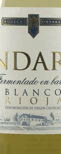 Ondarre Blanco Senorio de Ondarre 2019