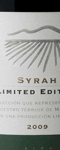 Perez Cruz Syrah Limited Edition 2018