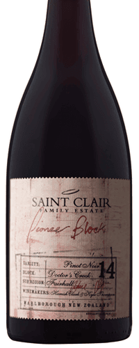 Saint Clair Block 14 'Doctor's Creek' Pinot Noir
