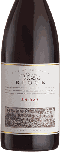 Soldier's Block Shiraz, Victoria