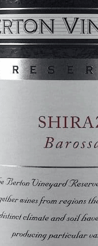 Berton Vineyards Reserve Barossa Shiraz