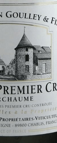 Domaine Jean Goulley Chablis 1er Cru, Fourchaume