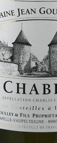 Domaine Jean Goulley Chablis, 37.5cl