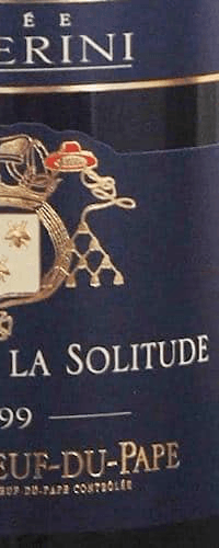 Domaine de la Solitude Châteauneuf du Pape, 'Cuvée Barbarini'
