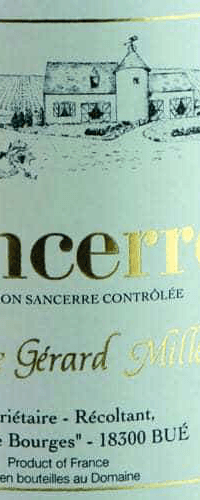 Domaine Gérard Millet Sancerre