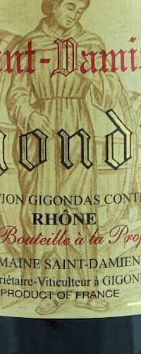 Domaine Saint Damien Gigondas 'Classique', Vieilles Vignes