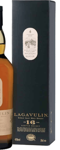 Lagavulin 16 year old Malt Whisky, 43%