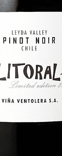 Ventolera 'Litoral' Pinot Noir, Leyda Valley