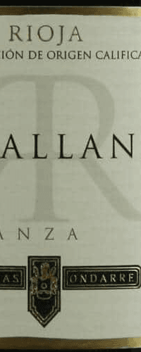 Ondarre Crianza Rivallana, Rioja