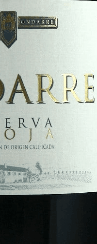Ondarre Reserva, Rioja