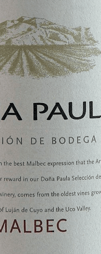 Dona Paula 'Seleccion de Bodega' Malbec