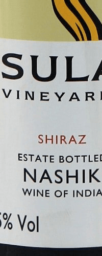 Sula Shiraz, Nashik