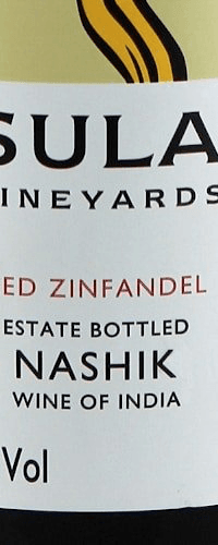 Sula Zinfandel, Nashik
