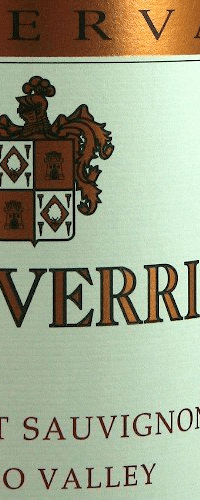 Viña Echeverria Cabernet Sauvignon Gran Reserva, Curico Valley
