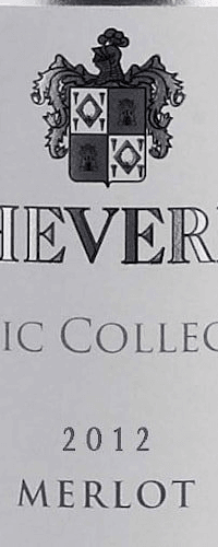 Viña Echeverria Merlot Reserva, Curico Valley