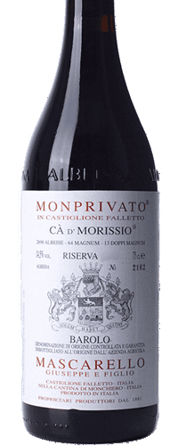 GIUSEPPE MASCARELLO Barolo Riserva Monprivato Ca' d'Morissio 2012