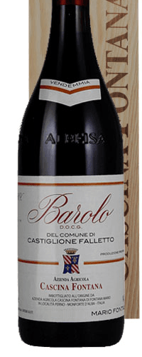 CASCINA FONTANA Barolo di Castiglione Falletto 2015 Magnum OWC