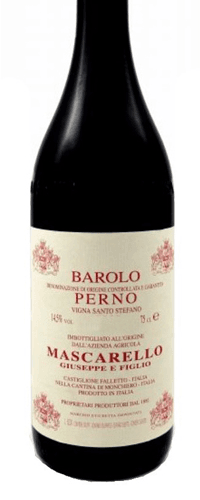 GIUSEPPE MASCARELLO Perno Vigna Santo Stefano Barolo 2017