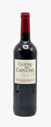 Cloitre des Capucins St Emillion Grand Cru 2018