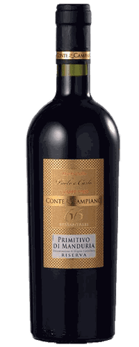 Conte di Campiano - Paolo e Carlo Primitivo di Manduria Riserva 2021