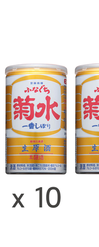 Kikusui Funaguchi Nama Genshu Honjozo - CASE 30 x 200ml Cans