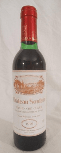 1976 - saint-émilion - château soutard grand cru classé 37,5 cl