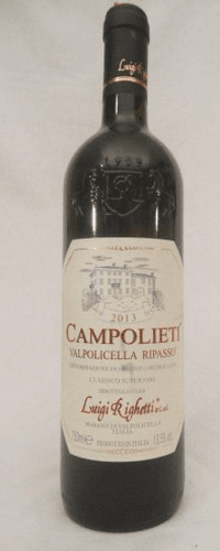 2013 - valpolicella - luigi righetti campolieti - ripasso