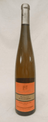 2008 - riesling - kientzhein-k. grand cru schlossberg