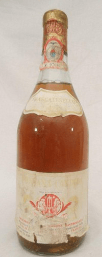 1973 - frascati-secco - (étiquette abimée et déchirée)