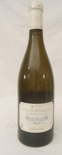 1997 - muscadet - saint-hilaire du coin