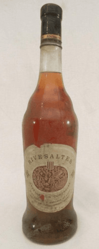 années 60/70 - rivesaltes - coopérative des albères (supposé 1970 environ) - VD blanc - roussillon