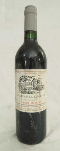 1989 - haut-médoc - château la gravière cru bourgeois