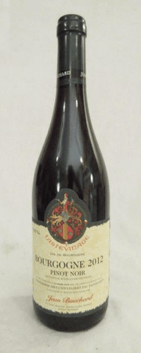 2012 - bourgogne - jean bouchard tastevinage