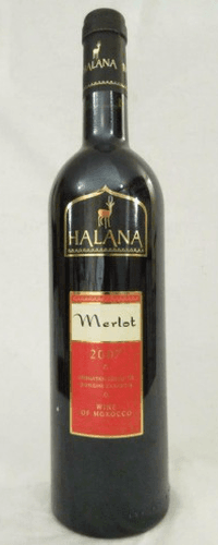 2007 - beni m'tir - halana merlot