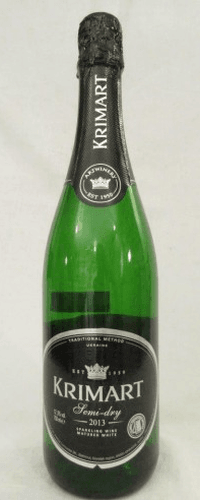 2013 - ukraine - krimart semi-dry - pétillant - ukraine