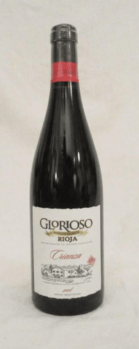 2008 - rioja crianza - bodega palacio glorioso