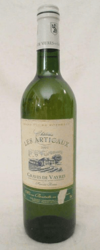 2001 - graves de vayres - château les articaux